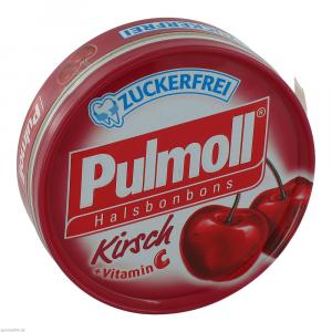 PULMOLL Kirsche zuckerfrei Bonbons