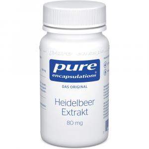 PURE ENCAPSULATIONS Heidelbeer Extrakt 80 mg Kaps.