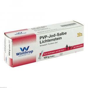 PVP JOD Salbe Lichtenstein