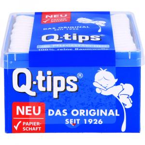 Q-TIPS Pflegestäbchen mit Papierschaft