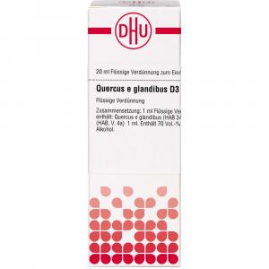 QUERCUS E GLANDIBUS D 3 Dilution