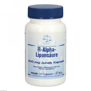 R-ALPHA-LIPONSÄURE 200 mg Junek Kapseln