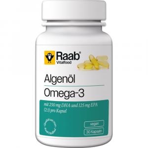 RAAB Vitalfood Algenöl Omega-3 Kapseln