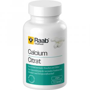 RAAB Vitalfood Calciumcitrat Kapseln