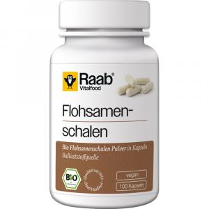 RAAB Vitalfood Flohsamenschalen Bio Kapseln