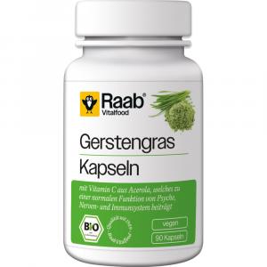 RAAB Vitalfood Gerstengras Bio Kapseln