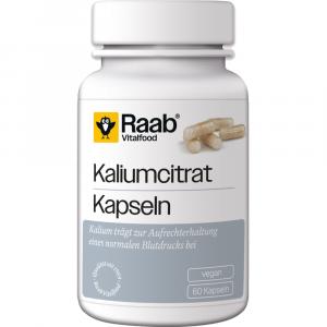 RAAB Vitalfood Kaliumcitrat Kapseln