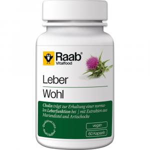 RAAB Vitalfood Leberwohl Kapseln