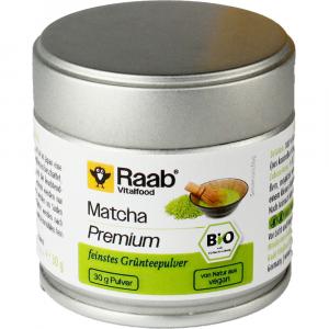 RAAB Vitalfood Matcha Grüntee Premium Pulver