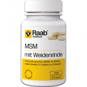 RAAB Vitalfood MSM mit Weidenrinde Kapseln