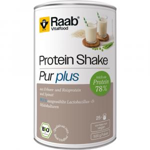 RAAB Vitalfood Protein Shake pur Plus Bio Pulver