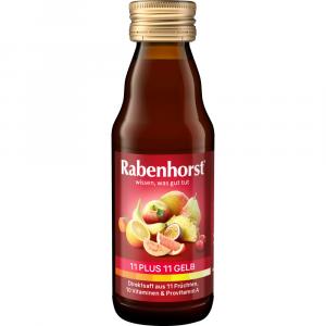 RABENHORST 11 Plus 11 Multivitaminmehrfr.Saft gelb