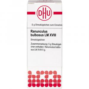 RANUNCULUS BULBOSUS LM XVIII Globuli Ind.Fert.