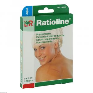RATIOLINE aqua Duschpflaster 8x10 cm