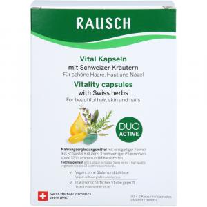 RAUSCH Vital Kapseln m.Schweizer Kräuter 1 Monat