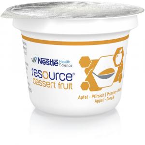 RESOURCE Dessert Fruit Apfel Pfirsich