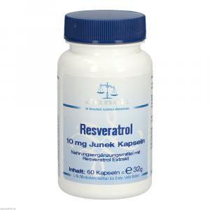 RESVERATROL 10 mg Junek Kapseln