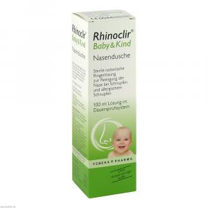 RHINOCLIR Baby & Kind Nasendusche Lösung