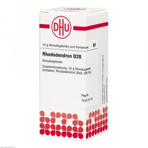 RHODODENDRON D 20 Globuli Ind.Fert.