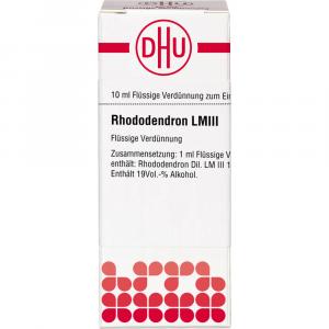 RHODODENDRON LM III Dilution Ind.Fert.