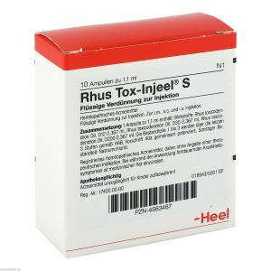 RHUS TOX Injeel S Ampullen