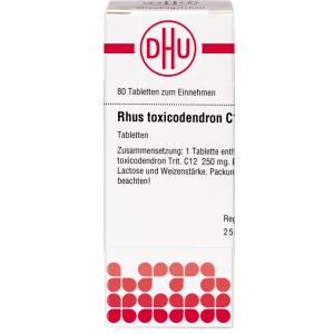 RHUS TOXICODENDRON C 12 Tabletten