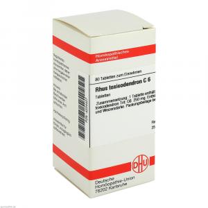 RHUS TOXICODENDRON C 6 Tabletten
