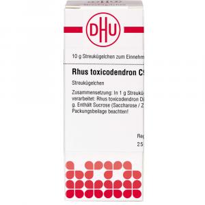 RHUS TOXICODENDRON C 9 Globuli