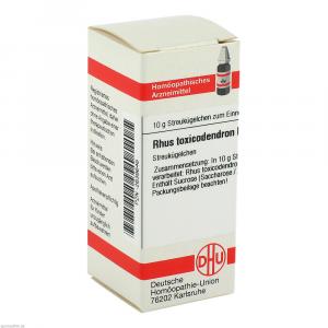 RHUS TOXICODENDRON D 10 Globuli