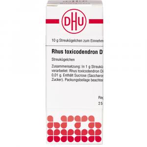 RHUS TOXICODENDRON D 1000 Globuli