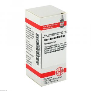 RHUS TOXICODENDRON D 12 Globuli