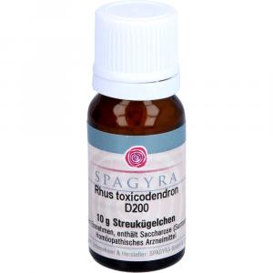 RHUS TOXICODENDRON D 200 Globuli