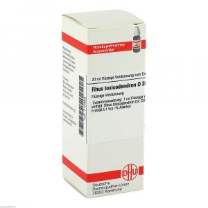 RHUS TOXICODENDRON D 30 Dilution