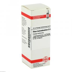 RHUS TOXICODENDRON D 6 Dilution