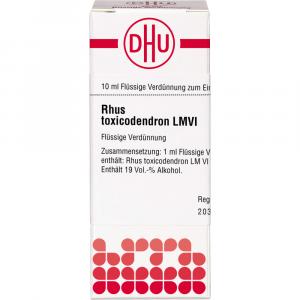 RHUS TOXICODENDRON LM VI Dilution