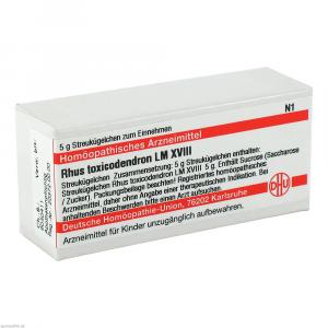 RHUS TOXICODENDRON LM XVIII Globuli