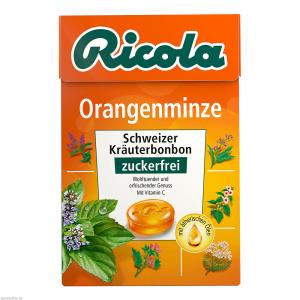 RICOLA o.Z.Box Orangenminze Bonbons