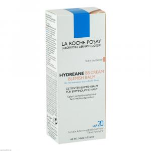 ROCHE-POSAY Hydreane BB Creme mittel bis dunkel