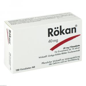 RÖKAN 40 mg Filmtabletten