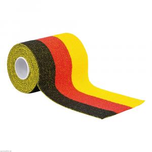 ROGG KURZZUGBINDE kohäsiv 8 cmx5 m schw./rot/gold