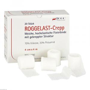 ROGGELAST Crepp Fixierbinden 4 cmx4 m