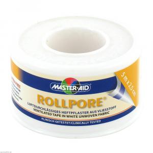 ROLLPORE Heftpfl.Vlies 2,5 cmx5 m Master Aid