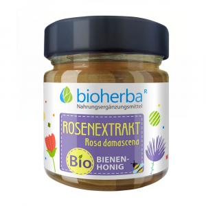 ROSENEXTRAKT Rosa damascena Bio Bienenhonig Misch.