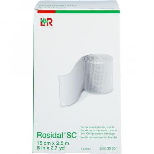 ROSIDAL SC Kompressionsbinde weich 15 cmx2,5 m