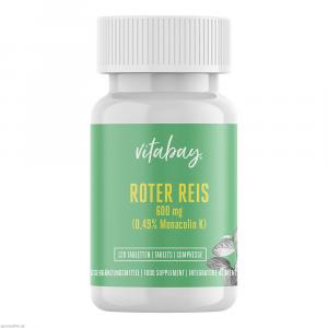 ROTER REIS 600 mg m.0,49% Monacolin K vegan Tabl.