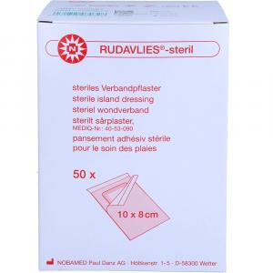 RUDAVLIES-steril Verbandpflaster 8x10 cm