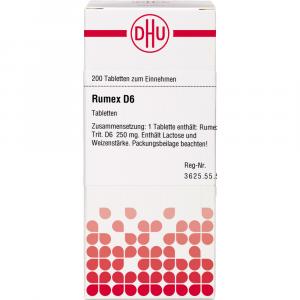 RUMEX D 6 Tabletten