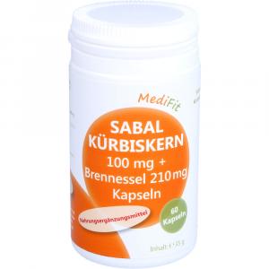 SABAL KÜRBISKERN 100 mg+Brennnessel 210 mg Kapseln