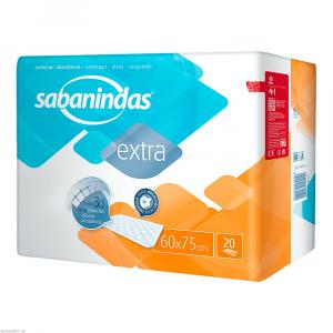 SABANINDAS extra Bettschutzeinlage 60x75 cm