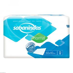 SABANINDAS normal Bettschutzeinlage 40x60 cm